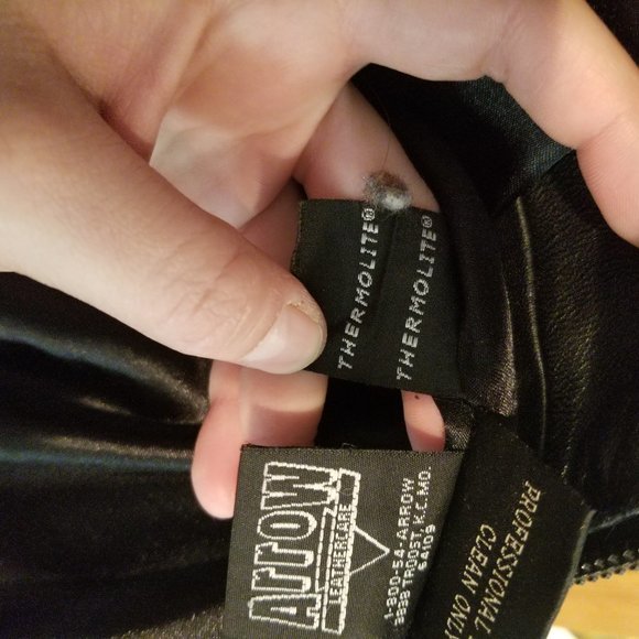 Damselle L Thermolite Arrow Genuine‎ Jacket - Picture 8 of 10